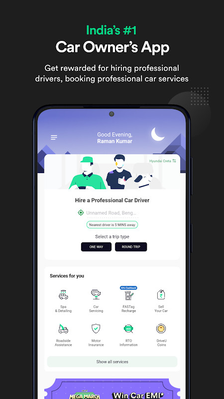 DriveU: Car Drivers & Services screenshot image 7_funmod.online