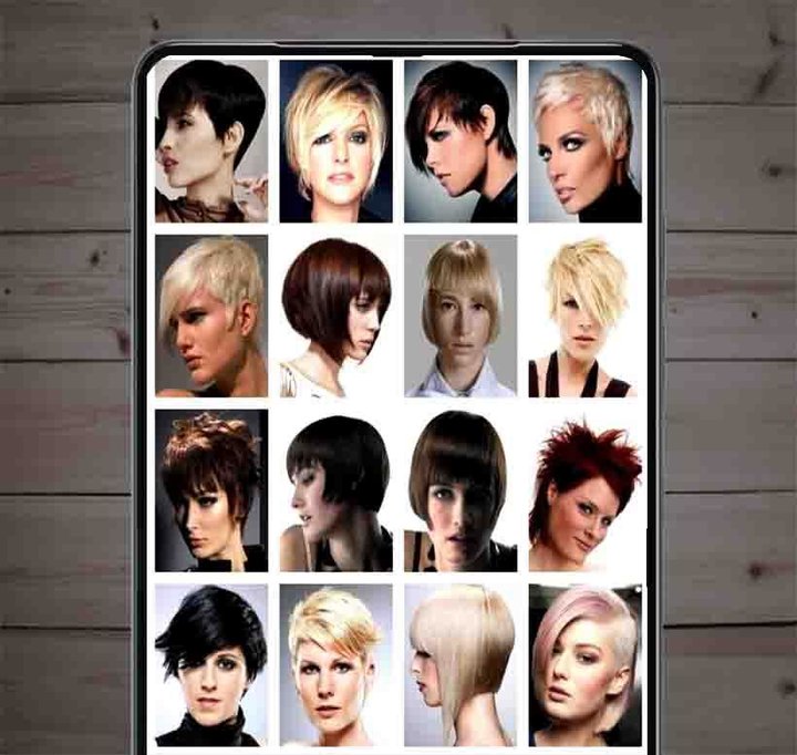 Short haircuts for women screenshot image 10_funmod.online