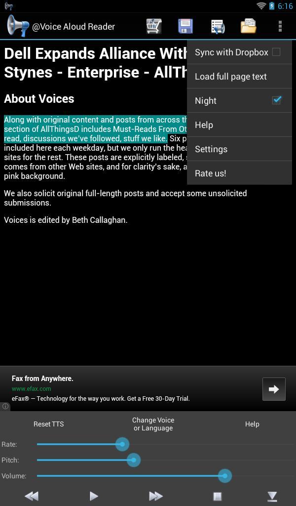 @Voice Aloud Reader (TTS Reader) screenshot image 10_funmod.online