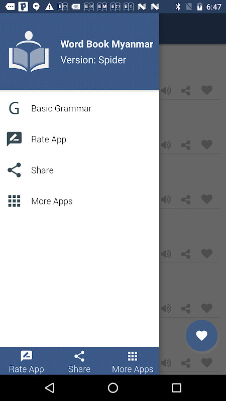Word book English to Myanmar screenshot image 4_funmod.online
