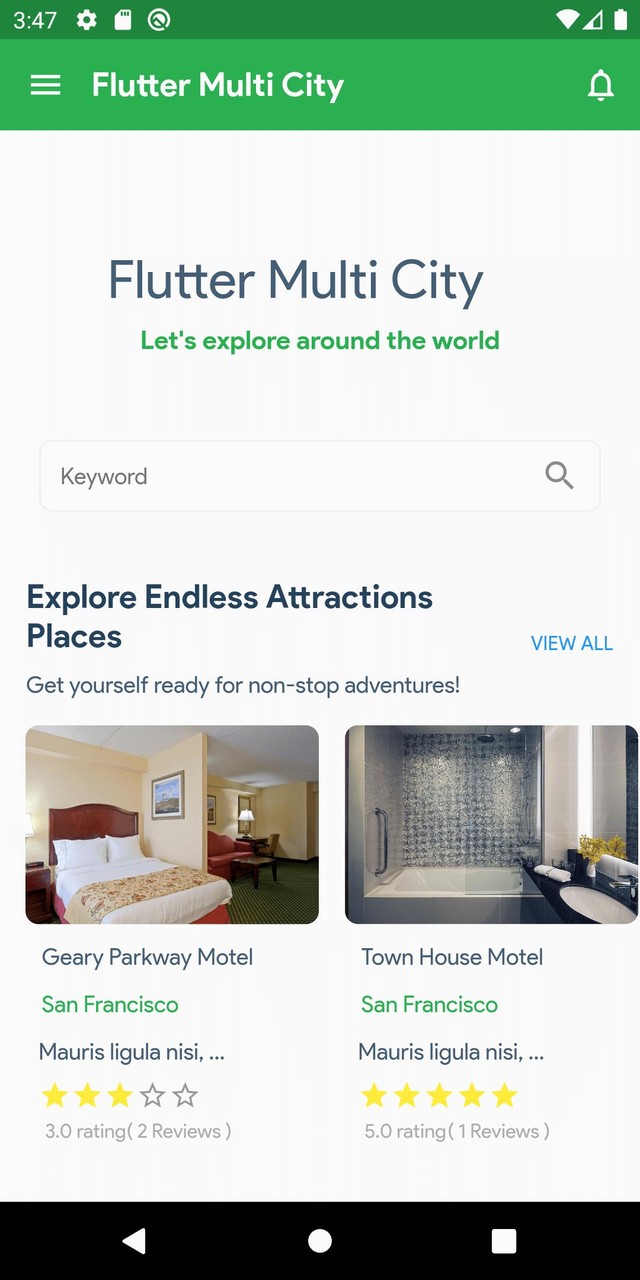 Flutter Multi-City screenshot image 6_funmod.online