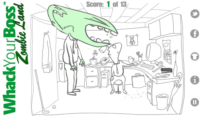 Whack Your Boss ~ Zombie Land screenshot image 5_funmod.online